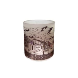 Bozeman Glass Votive by Beyond Cushions