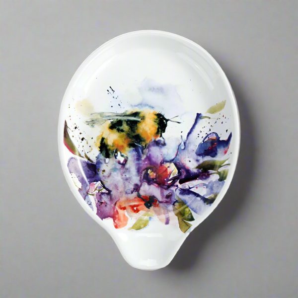 Nectar Bumblebee Dean Crouser Oval Spoon Rest by Demdaco