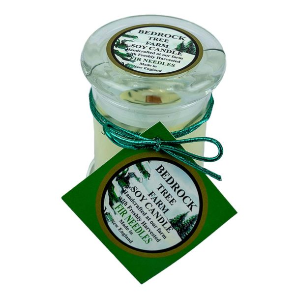 Fir Needle Natural Soy Candle by Bedrock Tree Farm (4 sizes) - Image 2